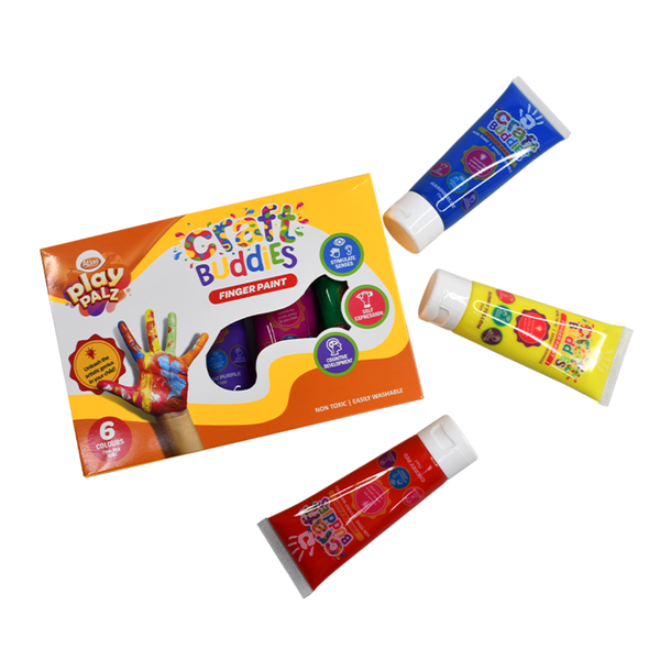 Atlas Finger Paints 6 Pack – 75ml