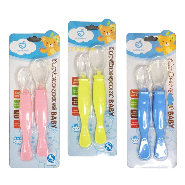 Silicone Feeding Spoon & Mealtime Set for Baby 24-11