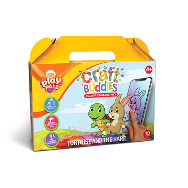 Atlas ColourSand Activity Pack – Tortoise and the Hare