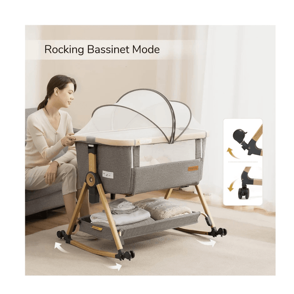 Adjustable Bassinet - Bedside Sleeper - KJC - 4 - Nesh Kids Store