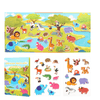 African Animal Model Magnetic Puzzle Book - Nesh Kids Store