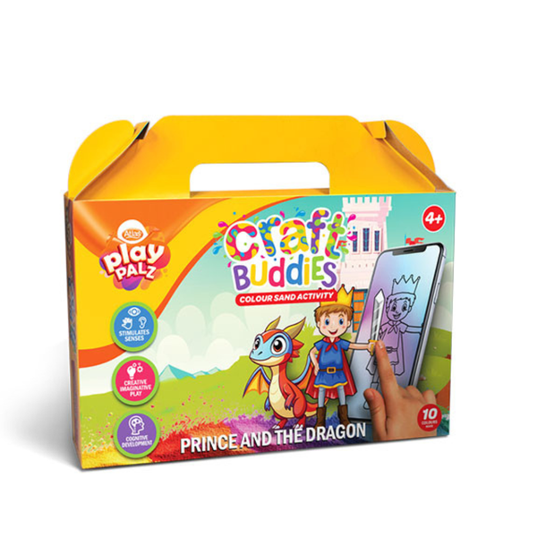 ATLAS Coloursand Activity Pack – Prince and the Dragon 4+ - Nesh Kids Store