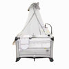 Baby Cot Playpen Baby Crib with Mosquito Net, Changing Station and Toys - KDD - 970F - Nesh Kids Store