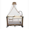 Baby Cot Playpen Baby Crib with Mosquito Net, Changing Station and Toys - KDD - 970F - Nesh Kids Store