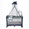 Baby Cot Playpen Baby Crib with Mosquito Net, Changing Station and Toys - KDD - 970F - Nesh Kids Store