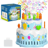Battery Operated Birthday Cake Bubble Machine - Nesh Kids Store