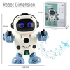 Battery Operated Robot Toy with LED Light & Music (3+) - Nesh Kids Store