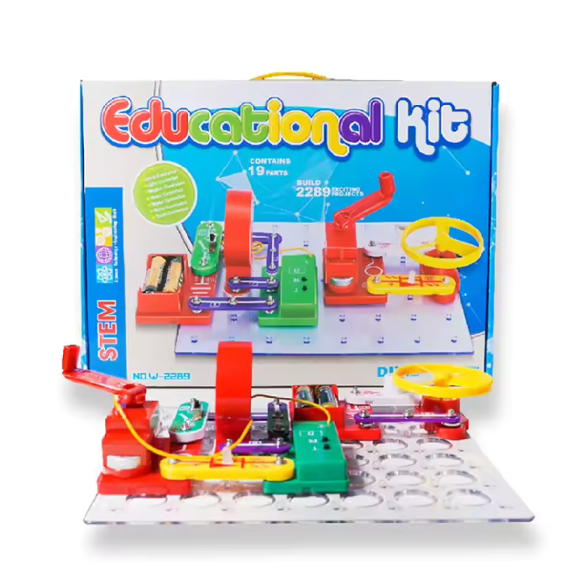 Educational STEM Kit W-2289 – Electronic Building Blocks - 8+ year ...
