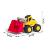 Friction Backhoe for Kids 3+ - Nesh Kids Store