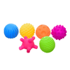 Generic Silicone High - Quality Baby Squeeze Balls Toys – Set of 6 Pieces - Nesh Kids Store