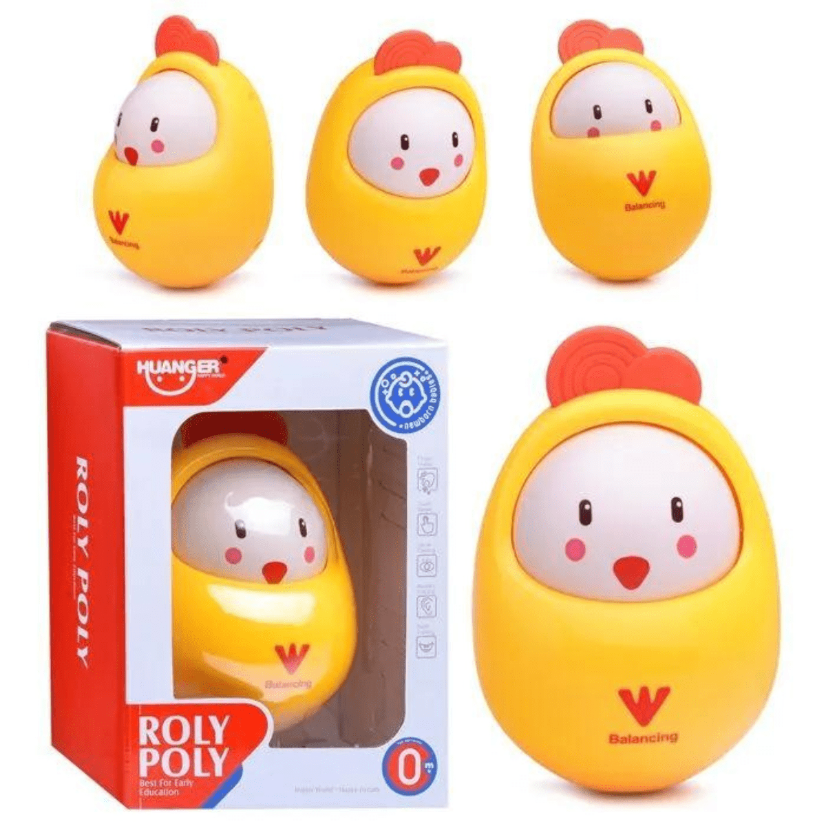 Hanger Roly Poly Tummy Time Wobbler Toy 0m+ - Nesh Kids Store | Sri Lanka