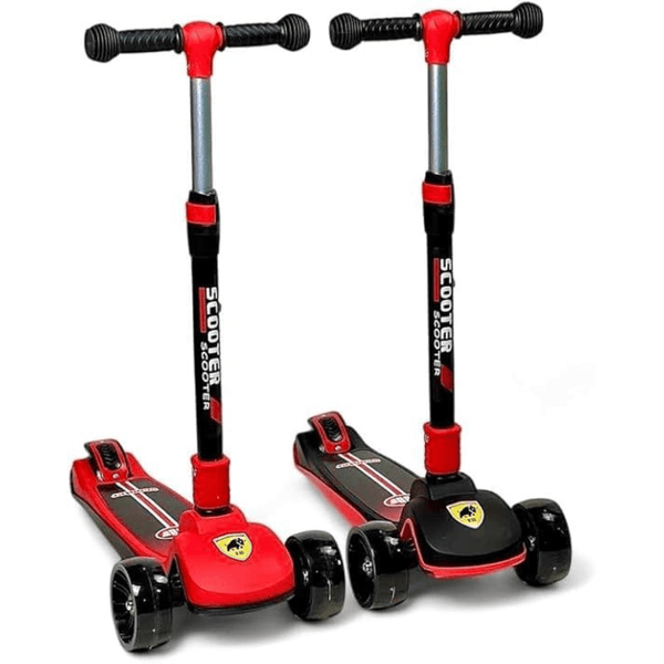 HAPPY KIDDO 3-Wheel Foldable Scooter with LED Lights - 2142 - Nesh Kids Store