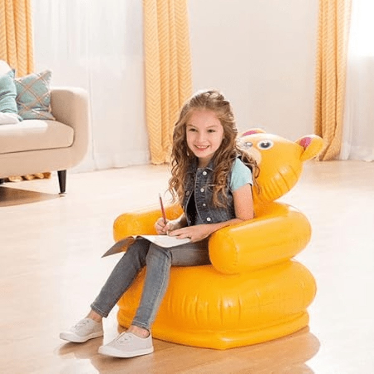 Intex Inflatable Happy Animal Chair (Model 68556) - Nesh Kids Store ...