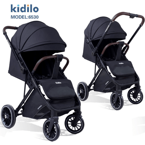 KIDILO BABY STROLLER LIGHT WEIGHT - Adjustable Handle both Side - 6530 - Nesh Kids Store
