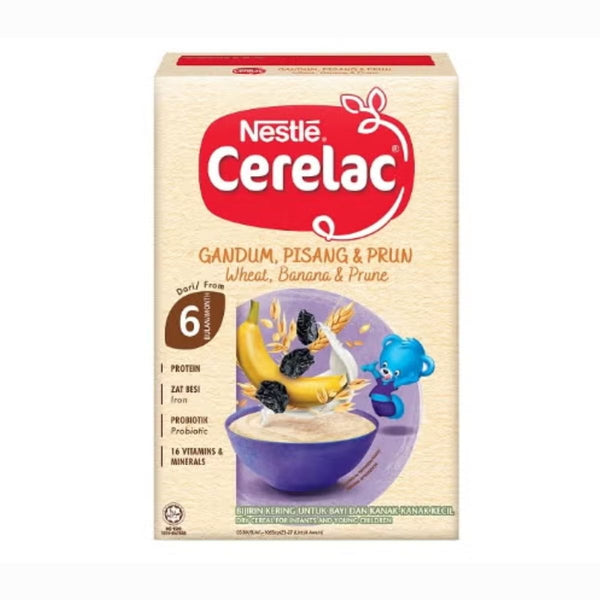 Nestle Cerelac Wheat, Banana & Prune - Nesh Kids Store