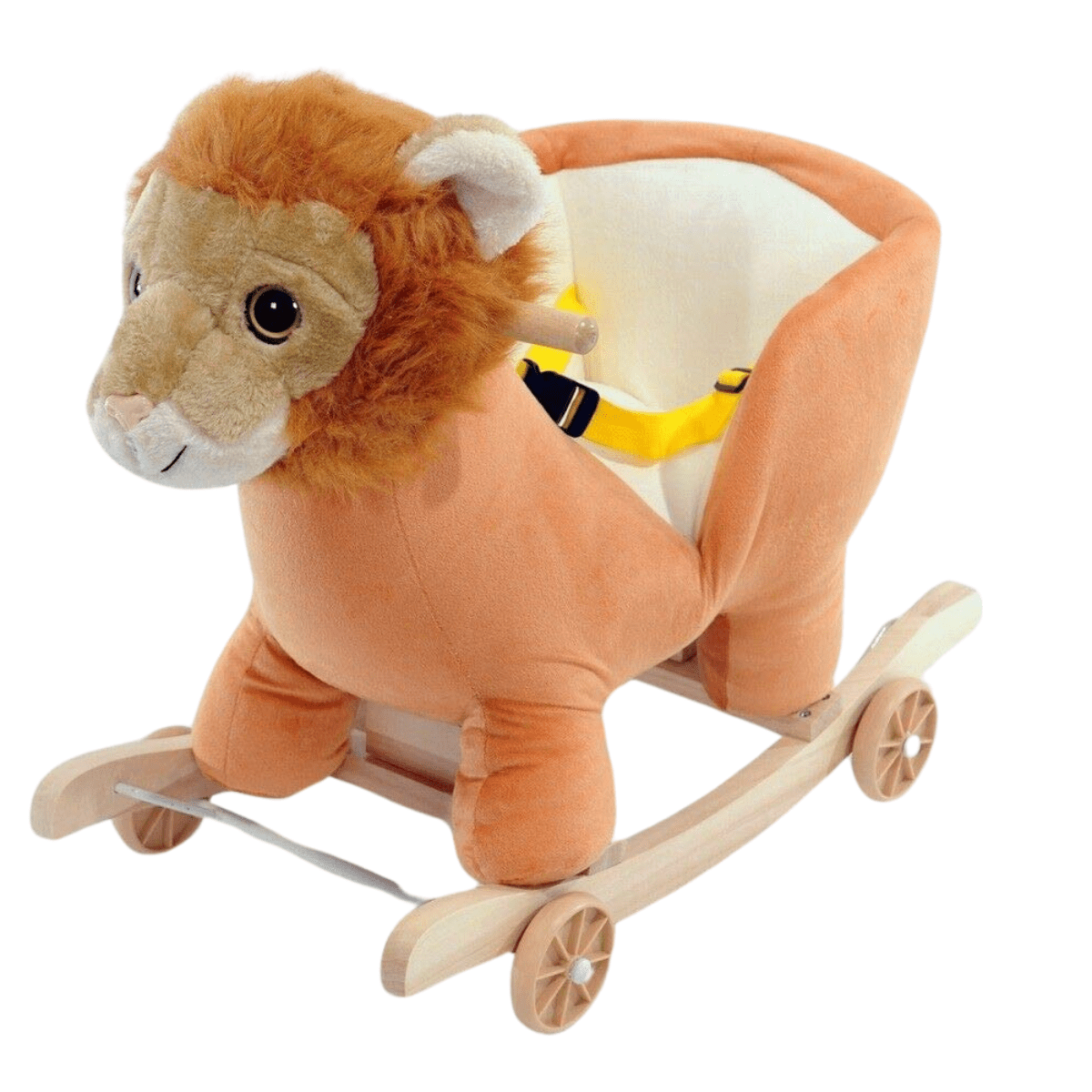 Lion Rocking Rocking Lion with Wheels - Nesh Kids Store | Sri Lanka
