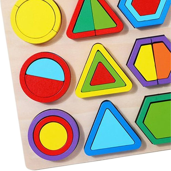 Shape Matching Learning Board 3+ - Nesh Kids Store