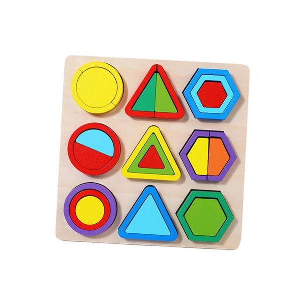 Shape Matching Learning Board 3+ - Nesh Kids Store