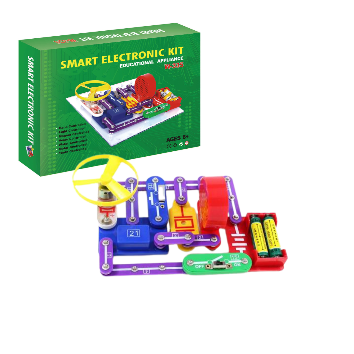 Smart Electronic Kit W-335 Snap Circuits (8+ Years) - Nesh Kids Store ...