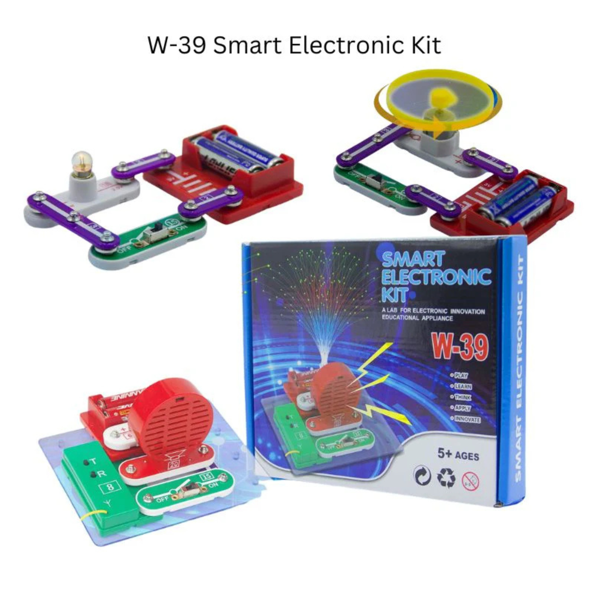 Smart Electronic Kit (W-39) 5+ - Nesh Kids Store | Sri Lanka