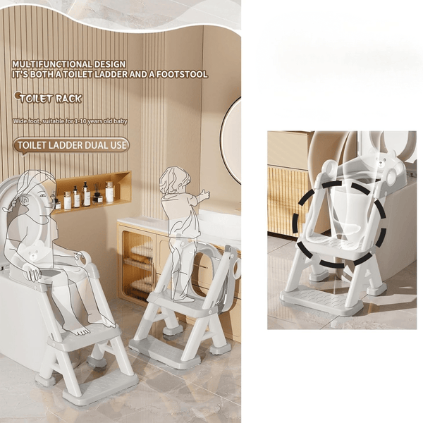 Toilet Potty Training Seat with Step Stool Ladder - Nesh Kids Store