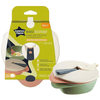Tommee Tippee Easy Scoop Feeding Bowls with Travel Lid and Spoon, Pack of 2 - Nesh Kids Store