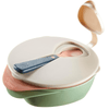 Tommee Tippee Easy Scoop Feeding Bowls with Travel Lid and Spoon, Pack of 2 - Nesh Kids Store