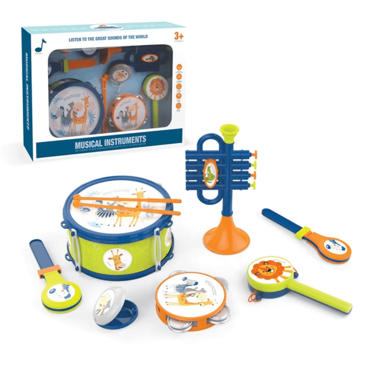 Toy Musical Instrument Play Set – Kids 3+ - Nesh Kids Store | Sri Lanka