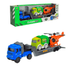 Toy Truck Mover Set with Garbage Truck & Helicopter – For Kids 3+ - Nesh Kids Store