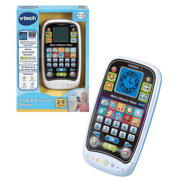 VTech Chat & Discover Phone (2 - 5Yr) - Nesh Kids Store