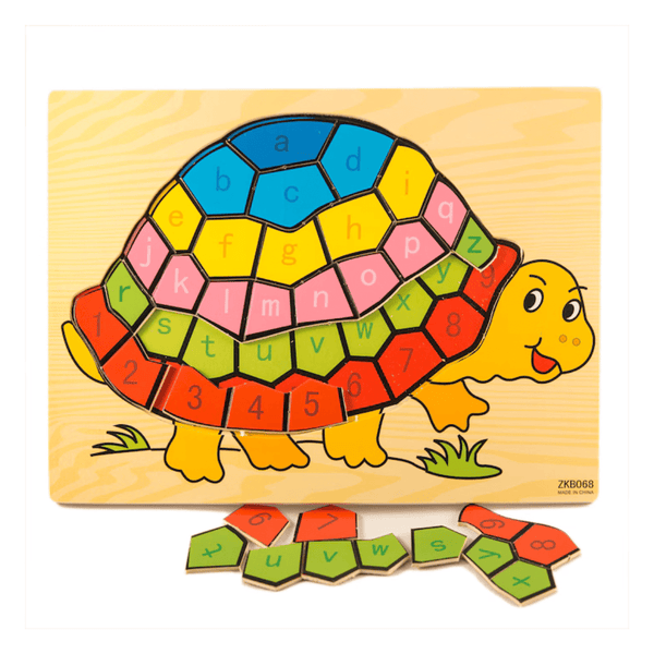 Wooden Picture Puzzle 3+ - Nesh Kids Store