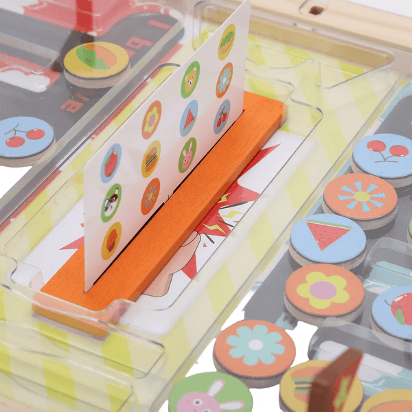 Wooden Slide Puzzle Magnetic Board Game - Nesh Kids Store