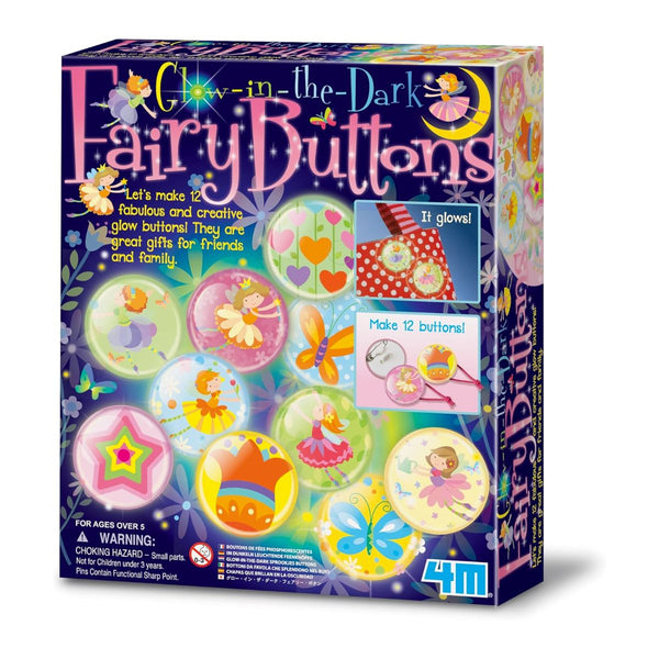4M Glow in The Dark Fairy Buttons - Nesh Kids Store