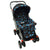 Baby Stroller (L-SN710 Black with Blue Design) - Nesh Kids Store