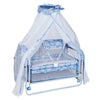 Baby Swinging Crib with Mosquito Net for Newborns - Nesh Kids Store