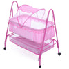 Baby Swinging Crib with Mosquito Net for Newborns (S208) - Nesh Kids Store