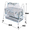 Baby Swinging Crib with Mosquito Net for Newborns (S208) - Nesh Kids Store
