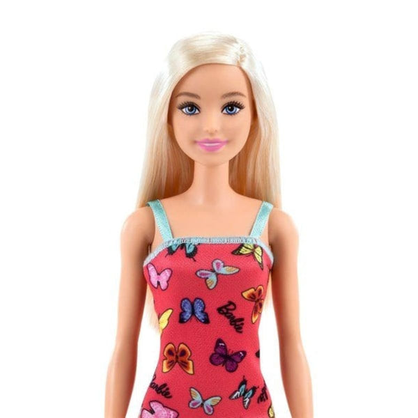 Barbie Doll with Pink Butterfly Dress (T7439-HBV05) - Nesh Kids Store