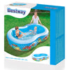 Bestway Inflatable Family Play Pool (2.62m x 1.57m x 46cm) - Nesh Kids Store