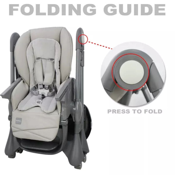 Burbay Baby Feeding High Chair (E102) - Nesh Kids Store