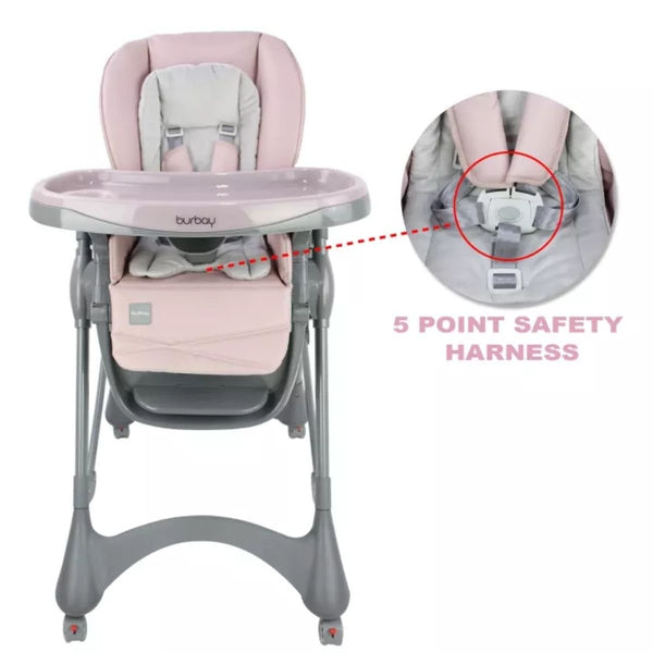Burbay Baby Feeding High Chair (E102) - Nesh Kids Store
