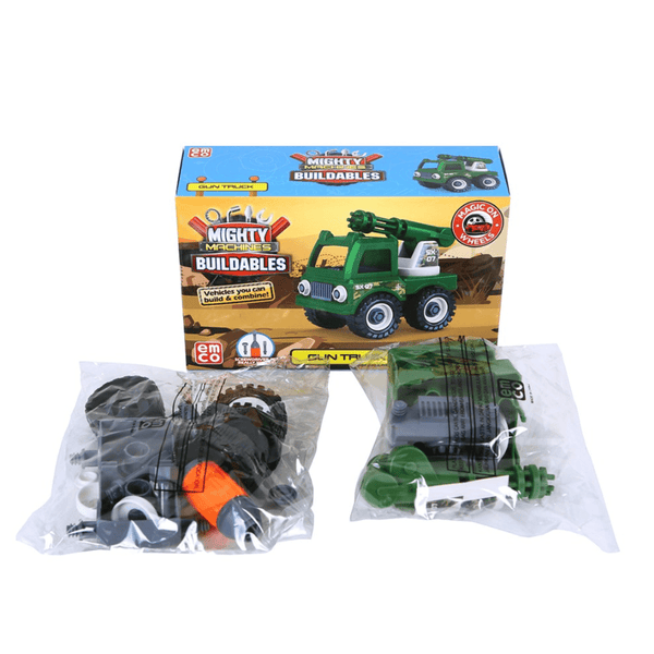 EMCO Mighty Builder-Gun Truck (3+)-101830 - Nesh Kids Store