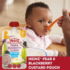 Heinz Pear & Blackberry Custard Baby Food Pouch 6+ Months 120g - Nesh Kids Store