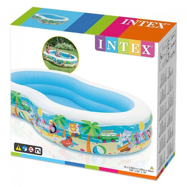 Intex Swim Center Seashore Pool (56490) - Nesh Kids Store