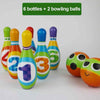 Kids Bowling Set (6 Pins And 2 Balls) - Nesh Kids Store
