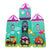 Kids' Storage Organizer - 7 Storage Cube - Green Castle - Nesh Kids Store