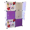 Kids' Storage Organizer - 8 Storage Cube - Lady Bug Design - Nesh Kids Store
