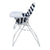 Lightweight High Chair (H003 with Stripes) - Nesh Kids Store