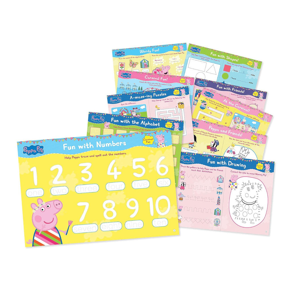 Peppa Pig - Peppa Loves Carnival : Fun Learning Set - Nesh Kids Store ...