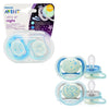 Philips Avent Ultra Air Night Pacifier 6-18 months (SCF376/20) - Blue - Nesh Kids Store